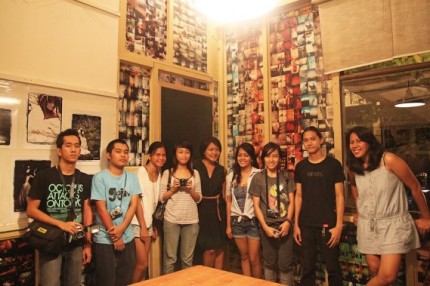 Analog Cebu in our lomowall at the old Outpost